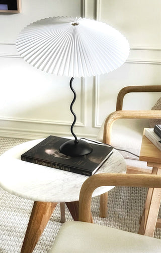 Vioro Lampe de Table en Tissu