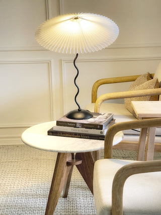 Vioro Lampe de Table en Tissu