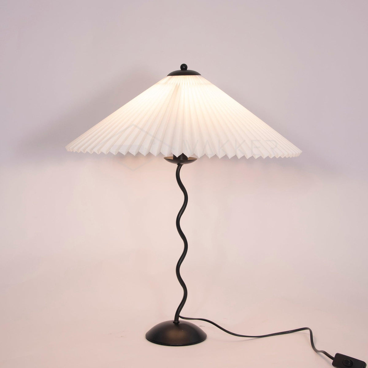 Vioro Lampe de Table en Tissu