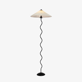 Lioraven Lampadaire en Tissu Minimaliste Classique