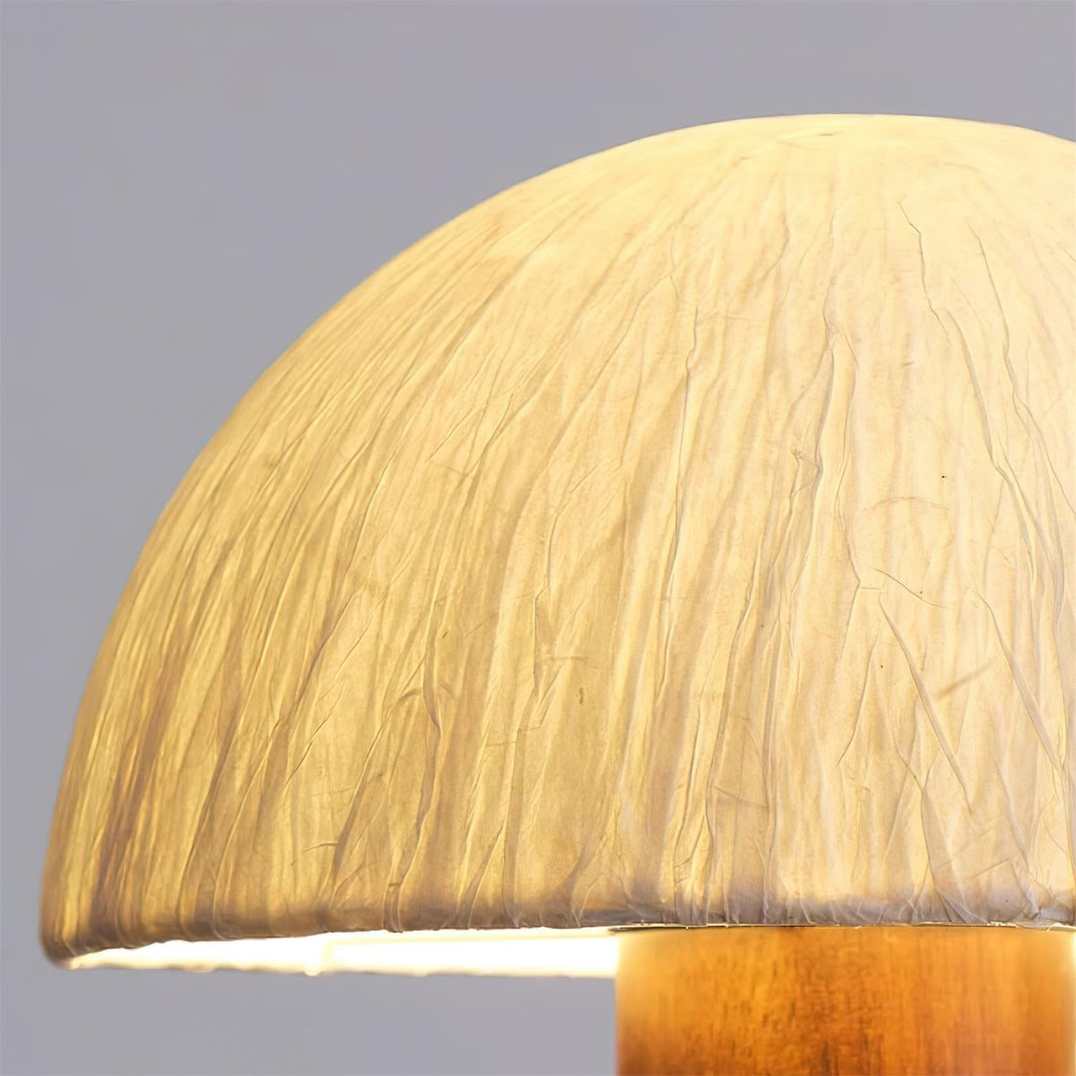 Core Chandelier Rice Paper Mid-Century-Neutral Decor