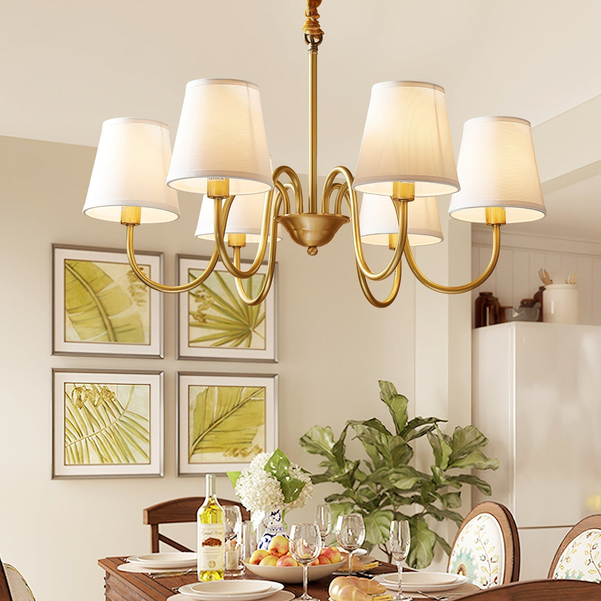 Stacey Lustre en Tissu Traditionnel Vieilli
