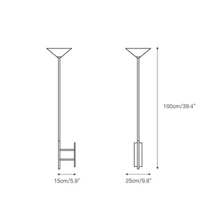 Ilthaion Moderne Minimaliste Empiler LED Métal Applique Murale