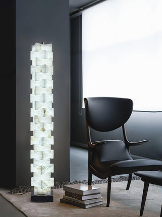 Sostix Lampadaire en Albâtre