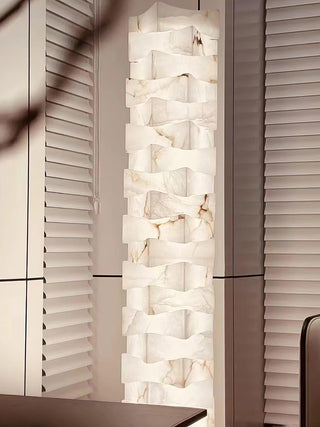 Sostix Lampadaire en Albâtre
