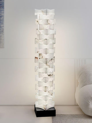 Sostix Lampadaire en Albâtre