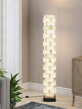 Sostix Lampadaire en Albâtre