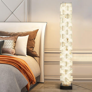 Sostix Lampadaire en Albâtre