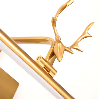 Stag Horn Plug-in Wall Light-Neutral Decor