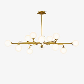 Galaxy Moderne Verre Lustre