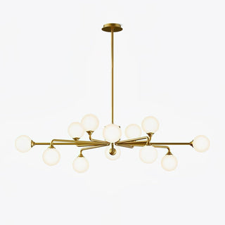Galaxy Moderne Verre Lustre