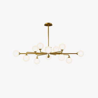 Galaxy Moderne Verre Lustre