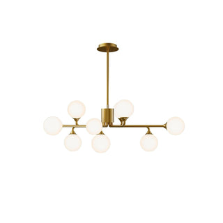 Galaxy Moderne Verre Lustre