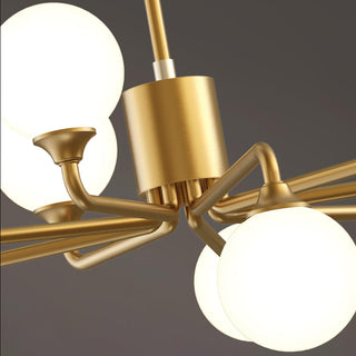 Galaxy Moderne Verre Lustre