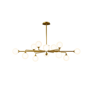 Galaxy Moderne Verre Lustre