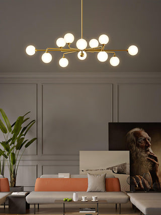 Galaxy Moderne Verre Lustre