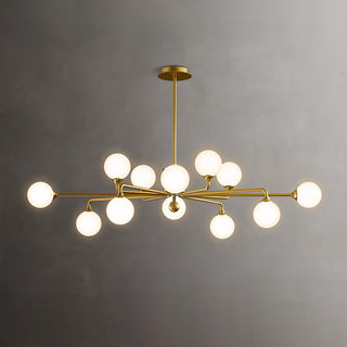 Galaxy Moderne Verre Lustre