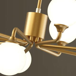 Galaxy Moderne Verre Lustre