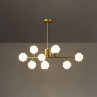 Galaxy Moderne Verre Lustre
