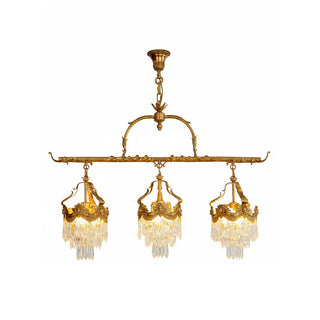 Seraphelion Suspension en Cristal Stainé Linéaire