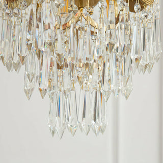 Seraphelion Suspension en Cristal Stainé Linéaire