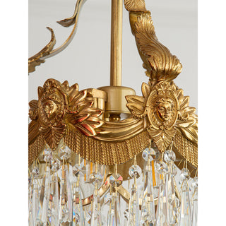 Seraphelion Suspension en Cristal Stainé Linéaire