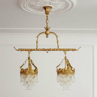Seraphelion Suspension en Cristal Stainé Linéaire
