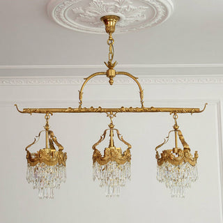 Seraphelion Suspension en Cristal Stainé Linéaire