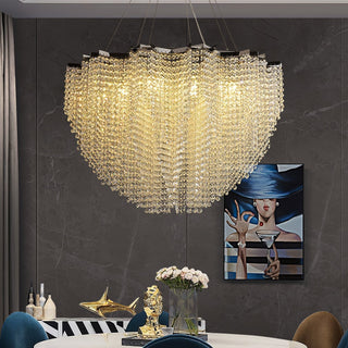 Zashayra Crystal Column Lustre