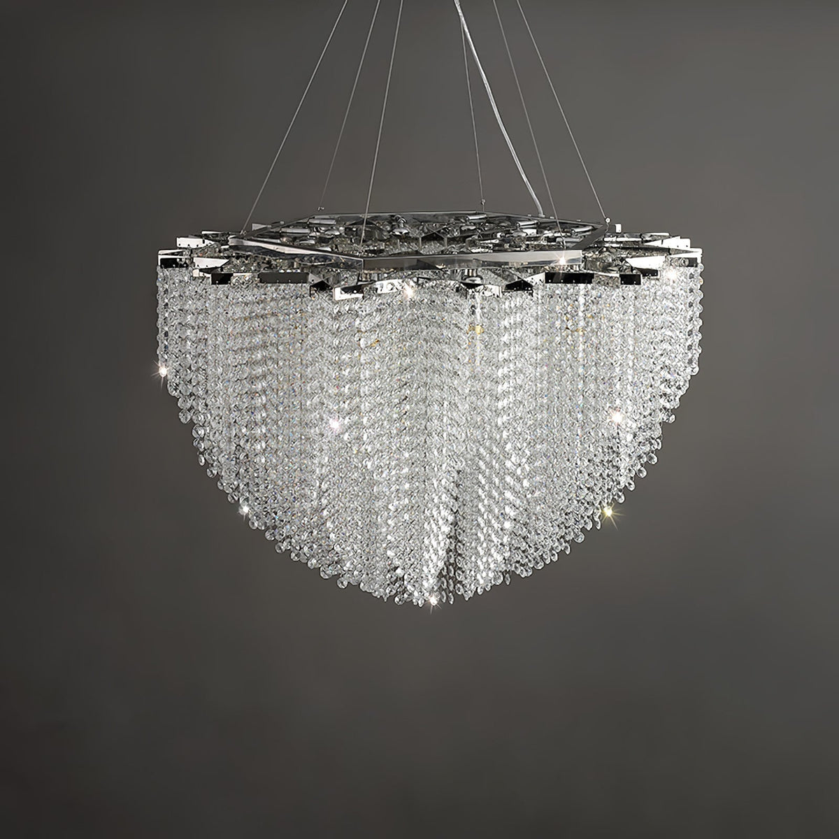 Zashayra Crystal Column Lustre