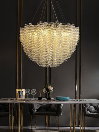 Zashayra Crystal Column Lustre
