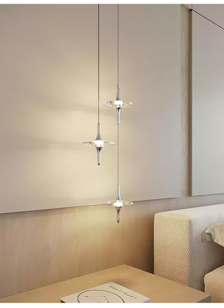 Starfall Staircase Chandelier-Neutral Decor