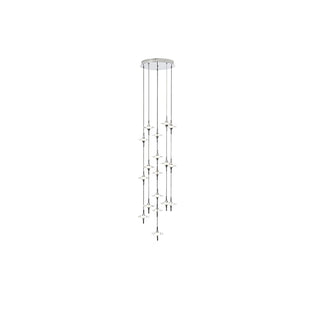 Starfall Staircase Chandelier-Neutral Decor
