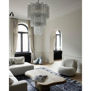 Erdoros Postmodern Luxe Lumière des Étoiles Verre Lustre