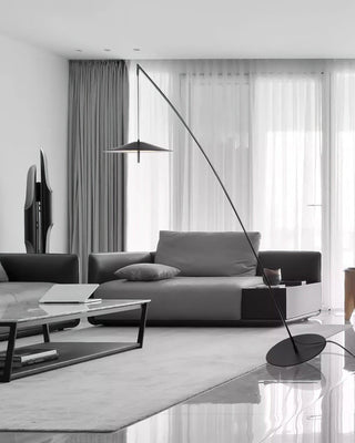 Arcana Noir Lampadaire Minimaliste