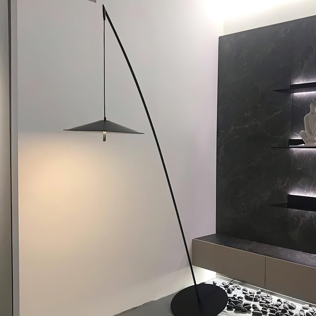 Arcana Noir Lampadaire Minimaliste