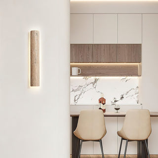 Zemara Moderne Minimaliste Lange Travertin Applique Murale
