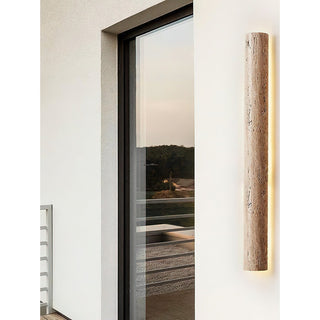 Zemara Moderne Minimaliste Lange Travertin Applique Murale