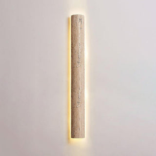 Zemara Moderne Minimaliste Lange Travertin Applique Murale