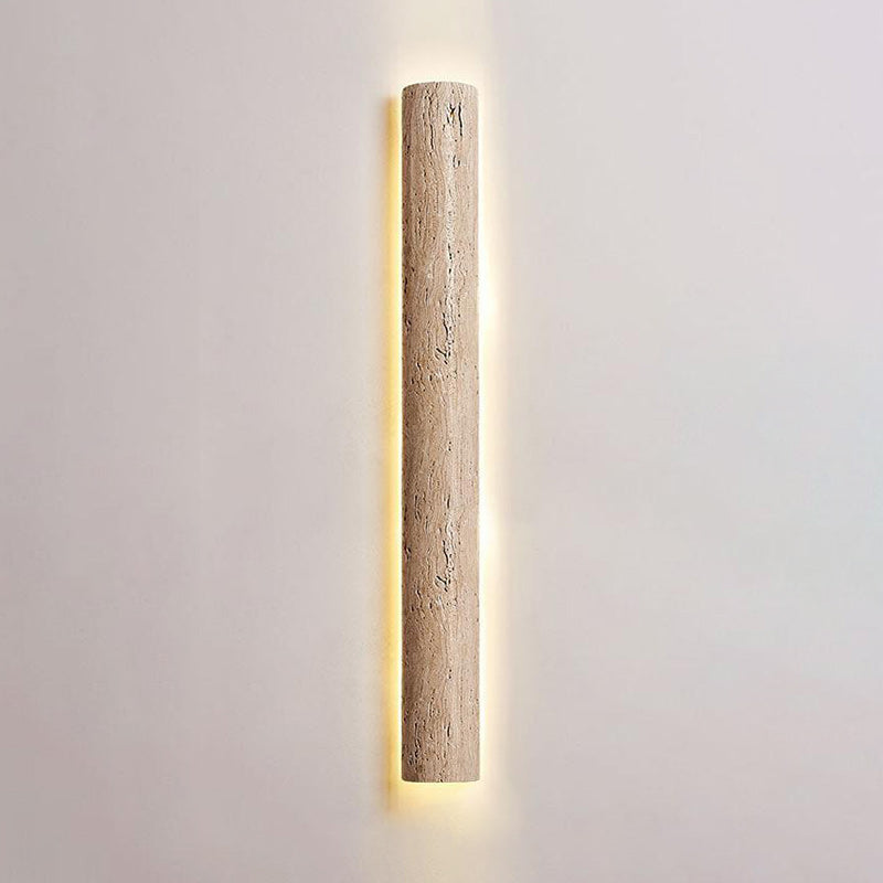 Zemara Moderne Minimaliste Lange Travertin Applique Murale