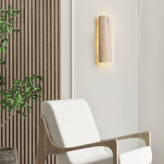 Zemara Moderne Minimaliste Lange Travertin Applique Murale