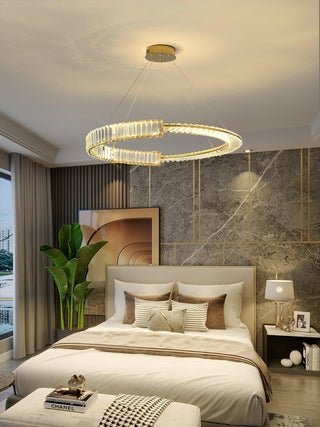 Lustra Lustre Stella Anneau Cristal LED-Luire