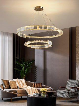 Lustra Lustre Stella Anneau Cristal LED-Luire