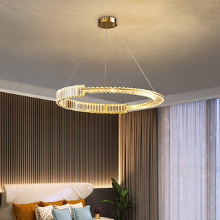 Lustra Lustre Stella Anneau Cristal LED-Luire