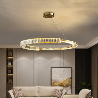 Lustra Lustre Stella Anneau Cristal LED-Luire
