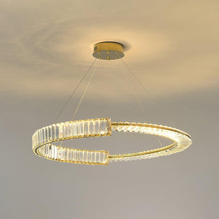 Lustra Lustre Stella Anneau Cristal LED-Luire