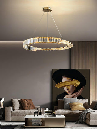 Lustra Lustre Stella Anneau Cristal LED-Luire
