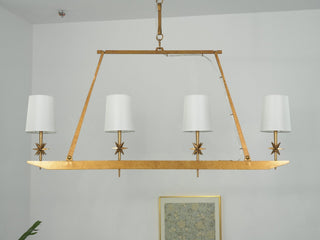 Lynve Lustre Élégant Stellaire Linéaire en Laiton