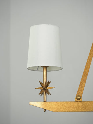 Lynve Lustre Élégant Stellaire Linéaire en Laiton