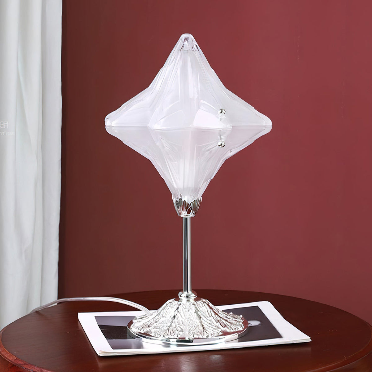 Lampe de Table en Travertin